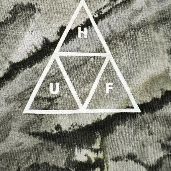 HUF Warped Camo Long Sleeve T-Shirt - Picture 4 of 7